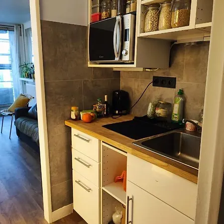 Beau Studio Renove 30m2 Balcon Vue Paris+parking Paris